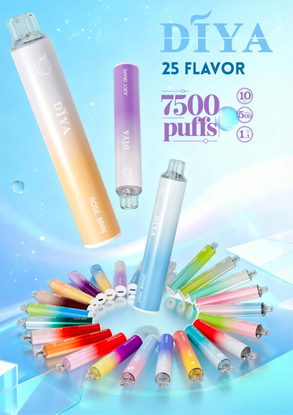 DIYA叮啞拋棄7500口✨水果味還原度極高💖 CP值拉滿🔥店長推薦【滿10送1 】